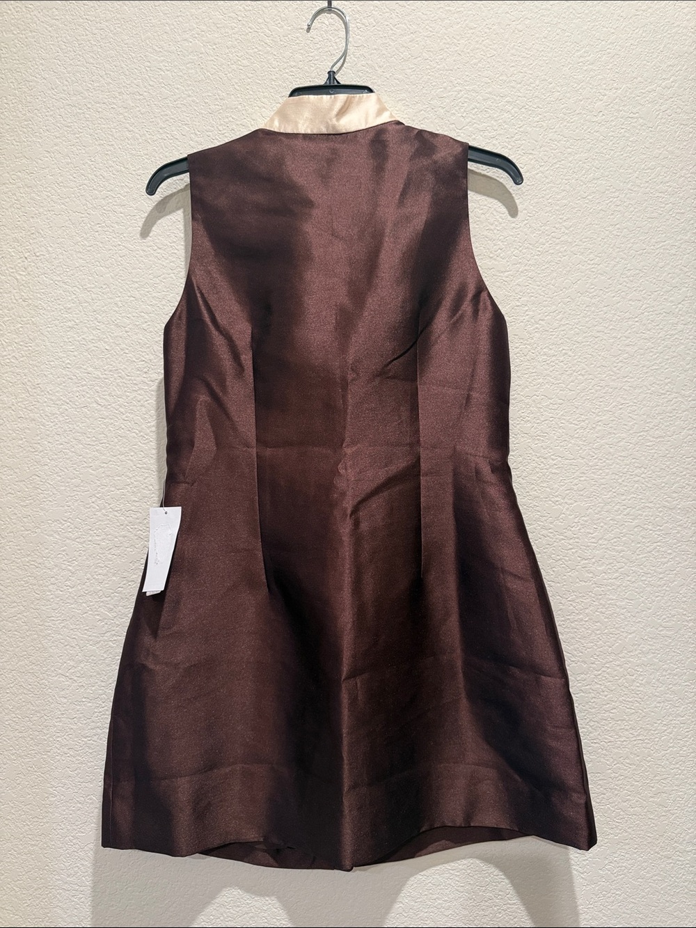 NWT Mestiza New York Tamara Stand-Collar Sleeveless Minidress - Picture 7 of 8